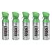 Boost Oxygen Canned 5 Liter Natural Oxygen Canister Bottle for High Altitudes, Athletes, and More, Flavorless (5 Pack) Natural 5 Count (Pack of 1)