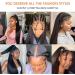 30 Straight Brazilian Virgin Human Hair 13x4 HD Lace Front Wig for Black Women - 180 Density, Pre-Plucked, Glueless with Baby Hair - Natural Color Long Lace Frontal Wig - Buy Online on GoSupps.com