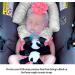 NICEYEA Baby Carseat Headrest & Strap Covers - Soft Neck Support Pillow for Newborns - Grey - Buy Online on GoSupps.com