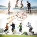 Leapbeast Long Jump Rope - Multiplayer Wooden Handle Jump Rope for Fitness School & Outdoor Activities | 5m 7m 10m - Buy Online on GoSupps.com