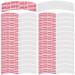 NICECRAFT 50 Pcs Invisible Wig Tapes for Lace Wigs Waterproof Double Side Tape Ultra Hold Lace Tape for Wigs Front Wig Tape Toupee Tape Strips Wig Lace Tape