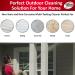 Crystal Powder Outdoor Cleaner 16 Oz Refill Kit - 4 Pack - Eco-Friendly Solution - Buy Online on GoSupps.com