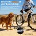 MrWizms 180 Rotatable Dog Leash for Bicycles | Adjustable & Shock Absorbing | Ideal for Outdoor Exercise Jogging & Cycling | Safe & Durable - Buy Online on GoSupps.com