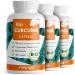 Bio curcuma capsules 1095x with 700 mg curcuma from controlled organic cultivation - optimally high -dosed with 35 mg curcumin per capsule - with black pepper extract - stock for the whole family 3x 365 capsules