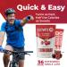 Slimpaks Glucose Powder - Fast Acting Dextrose Packets - Black Cherry 6 Pack - FSA/HSA Eligible Alternative to Gels & Tablets - Buy Online on GoSupps.com