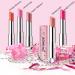 Nuest Diamond Shine Metallic Lip Color - Glazed Pink | High Pigment, Full Coverage, Cruelty-Free, Vegan | 8 Glittery Shades - Buy Online on GoSupps.com