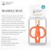 Matchstick Monkey Bramble Bear Silicone Teether | BPA Free | Antimicrobial | Easy to Grip | Gel Applicator | 11cm | 3 Months - Buy Online on GoSupps.com