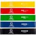 Resistance Loop Exercise Bands 12 inch - Shokti Set of 5 Fitness Rubber Bands with Carrying Pouch 5 Resistance Levels for Home Workout Strength Training Physical Therapy Yoga Pilates - Buy Online on GoSupps.com