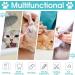 Jantabo 2 Pcs Cat Shower Net Bag Multifunctional Mesh Cat Grooming Bag Cat Restraint Bag for Bathing Ears Clean Nail Trimming Pet Examination Anti-bite and Anti-scratch Keep Pet Calm - Buy Online on GoSupps.com
