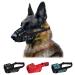Collardirect Dog Maulkorb - adjustable soft breathable nylon for small medium large dogs against chewing barking biting - 3 tribal patterns (pattern 2) pattern 2 m/l