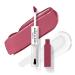 Wet n Wild Megalast Lock n' Shine Dual-Ended Lip Color and Clear Gloss Vitamin E and Jojoba Oil Enriched Formula Utaupia Shade
