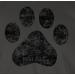 Shirtracer Men's T-Shirt - High Five Dog Paw Gift for Dog Owners | Dark Grey 4XL - Large Sizes Available - Buy Online on GoSupps.com