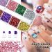 Rhinestones 2000 Pcs Crystal Nail Rhinestones Flatback Gems for Crafts Clothes Make Up 6 Sizes Nails Round Rinestone Gems Set for Craft Face Nail Art - Buy Online on GoSupps.com