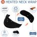 Heated Neck Brace with Large Heating Pad for Neck Pain Relief and Support - Neck Warmer for Relaxation and Decompression - Buy Online on GoSupps.com