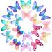 18 Pieces Butterfly Hair Clips Glitter Barrettes Butterfly Snap Hair Clips for Teens Women Hair Accessories (Style Set 1)