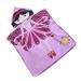 FEBE Bath Poncho Children Bath Towel With Hood Bathrobe for Toddler Ballerina2