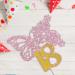 Tenhaisi Pink & Gold 3D Butterfly Flower Sign 18 Cake Topper - Happy 18th Birthday/Anniversary Party Decoration 3D Cake Topper- Girls 18th Birthday Party Supplies - Buy Online on GoSupps.com