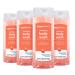 Amazon Basics Clarifying Pink Grapefruit Body Wash, 2% Salicylic Acid Acne Treatment, Dermatologist Tested, 8.5 Fluid Ounces, 4-Pack (Previously Solimo)