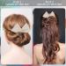 4-Pack Deft Hair Bun Makers - French Doughnut Style in Black, Khaki, Green & Dark Blue - Buy Online on GoSupps.com