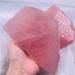 QPYD Natural Healing Rose Quartz Crystal - 650-700g Polished Freedom Mineral for Personalized Living Culture - Buy Online on GoSupps.com