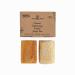 Goat Milk Soap | Natural Exfoliating Loofah Soap Bar | Handmade Soap for Face and Body Soap with Loofah Inside Luffa Soap Bar | Organic Bath Sponge for Men and Women Nourishing Hydrating