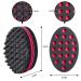 YEZEY 3Pcs Magic Twist Hair Sponges Set - Big Holes Sponge Brush for Hair | Curling Sponge Glove for Men Women | Afro Pick Included | 6.7 inch - Buy Online on GoSupps.com