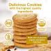 Steve and Andys Gluten Free Vanilla White Chocolate Crunchy Cookies (2 Pack) - Buy Online on GoSupps.com