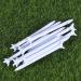 25pcs Lightweight Durable Plastic Zero Friction Golf Tees - White - Buy Online on GoSupps.com