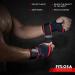 Fitlosa Set 2 | Premium Foundation Bandage Sport & Wrist Support | Left & Right Hand Bandages for Fitness | Comfortable & Durable Hand Wraps (Small Red) - Buy Online on GoSupps.com