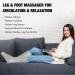 FIT KING Leg Massager - Air Compression Foot and Calf Massager - Buy Online on GoSupps.com