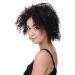 WIG ME UP Women's Curly Medium Length Afro Wig - Voluminous Dark Brown & Chocolate Brown Frizzy Style | International Shipping Available - Buy Online on GoSupps.com