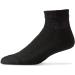 Physicians' Choice Diabetic Quarter Socks - Unisex Large Black (Size 13-15) - Buy Online on GoSupps.com