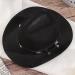 AWOCAN Dog Cowboy Hat and Bandana Set - Pet Costume for Cosplay Parties - Black - Buy Online on GoSupps.com