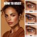 Eye Pencil | Waterproof Gel Makeup Pencil with Sharpener | Long-Lasting Waterproof Smudge-Proof Smooth Makeup Liner for Women - Buy Online on GoSupps.com