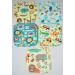 Eco-Friendly 2 Ply Printed Flannel 8x8 Inches Little Wipes Set - Safari Babies (Pack of 5) - Buy Online on GoSupps.com