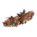 4PCS Luxurious Flower Metal French Barrettes Hair Clasps for Women and Girls - Buy Online on GoSupps.com