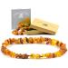 AmberPetCare amber necklace for dogs and cats made of raw Baltic amber (32)
