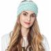 4 Pieces Women Winter Warm Fuzzy Fleece Lined Headband Thick Cable knitted Ear Warmer Headwrap - Buy Online on GoSupps.com