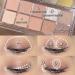 Rosarden 10-Color Eyeshadow Palette - Matte, Nude & Glitter Shades with Eyeshadow Brush - Highly Pigmented Neutral Shadows for Brown Eyes - Buy Online on GoSupps.com