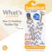 BooginHead Baby PaciGrip Pacifier Clip - Chevron Gray - Buy Online on GoSupps.com