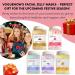 Bulgarian Rose Jelly Face Mask Bundle with Free Jade Roller - Hydrating, Brightening & Nourishing | Professional Hydrojelly Mask for Vajacial | 23 Fl Oz Jar - Buy Online on GoSupps.com