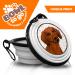 Portable Silicone Dog Bowl for Dachshunds - Lightweight & Foldable with Carabiner Hooks | Ideal for Walks & Hikes - Buy Online on GoSupps.com
