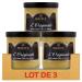 Maille Moutarde Fine de Dijon l'Originale Forte Verrine 165 g - Lot de 3