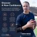 Buy Copper Compression Arm Sleeve - Infused Brace for Tennis Elbow Arthritis Tendonitis - Navy Medium - International Shipping Available - Buy Online on GoSupps.com