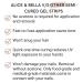 Buy Alice & Bella Semi Cured Gel Strips - Perfectly Tinted Nude Lipgloss & Nail Veil Stickers for UV Light | International Shipping Available - Buy Online on GoSupps.com