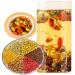 Chrysanthemum goji cassia seed tea 200g Chrysanthemum Cassia Seed Tea Burdock Root Goji Berry Honeysuckle Osmanthus Combination Tea Bag