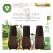 Air Wick Essential Mist Refill, 3 ct, Coconut and Pineapple, Essential Oils Diffuser, Air Freshener