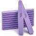 Nail Buffer Blocks 10 Pcs Professional Nail Files 100/180 Grit for Acrylic/Natural Nails  Purple