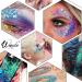Body Glitter Wenida: 9 Colors, 190g Iridescent Ultra Sparkle Chunky Glitter for Festival Makeup - Nail, Hair, Eye, Face - Buy Online on GoSupps.com