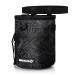 SURVIVOR Chalk Bag - Iconic Topographical Map, Draw String Closure, 2 Zippered Pockets, & Brush Holder - Chalk Bag for Rock Climbing, Bouldering, Weightlifting, Gymnastics & More Black Topo